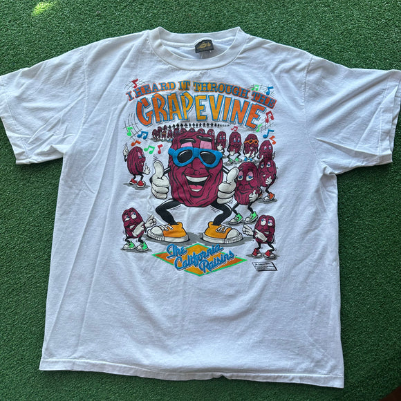 Vintage The California Raisins Tee Size XL