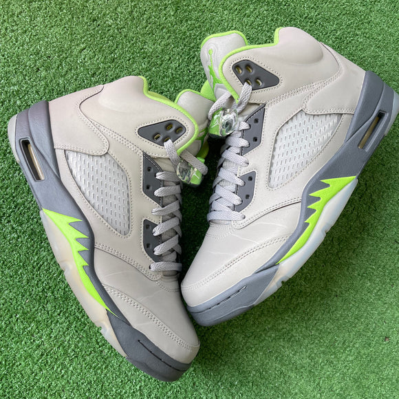 Jordan Green Bean 5s Size 9