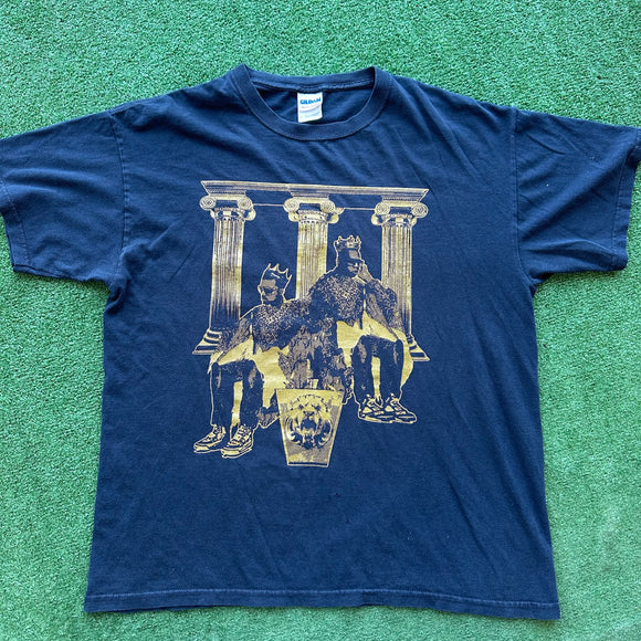 Vintage Jay Z Kanye West Watch The Throne Tee Size L