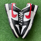 Nike Red Swoosh Panda Low Dunks Size 10