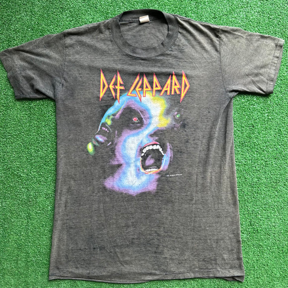 Vintage Def Leppard Hysteria Tee Size L