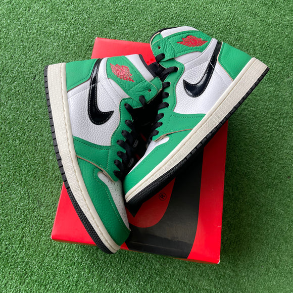 Jordan Lucky Green 1s Size 8.5W/7M