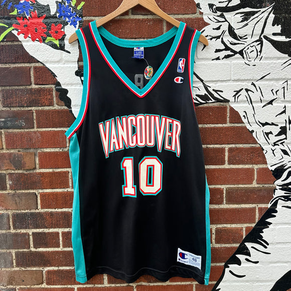 Vintage Vancouver Grizzlies Mike Bibby Jersey Size XL