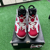 Jordan Carmine 6s Size 11