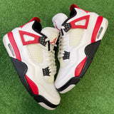 Jordan Red Cement 4s Size 10.5