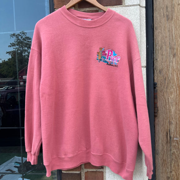 Vintage Buffalo NY The Pier Crewneck Size XL