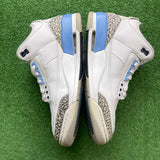 Jordan UNC 3s Size 10