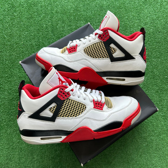 Jordan Fire Red 4s Size 13