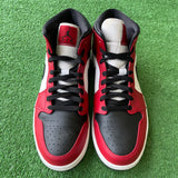 Jordan Chicago Toe Mid 1s Size 10.5