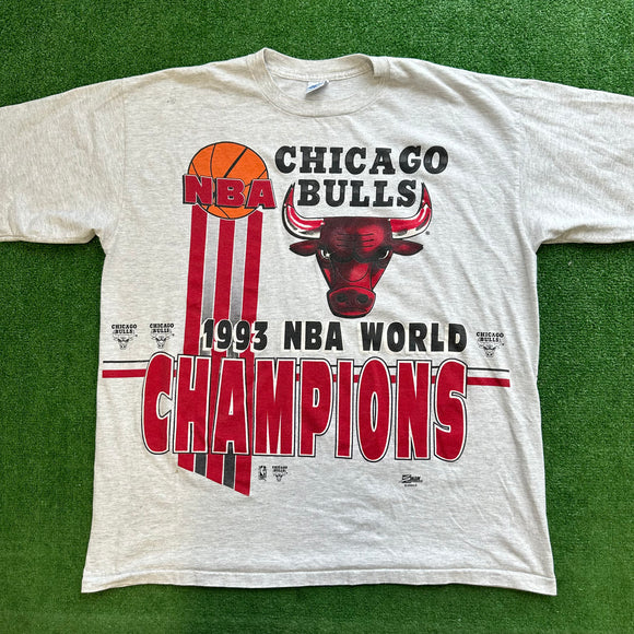 Vintage 1993 Chicago Bulls Championship Tee Size XXL