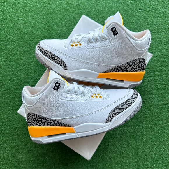 Jordan Laser Orange 3s Size 6.5W/5M