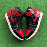 Jordan Patent Bred 1s Size 10.5