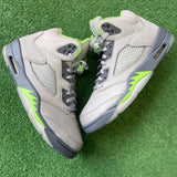 Jordan Green Bean 5s Size 9.5