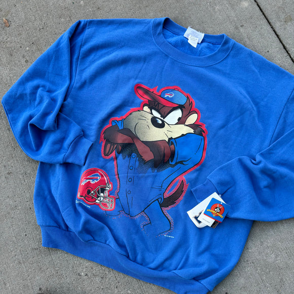 Vintage Buffalo Bills Taz Crewneck Size L