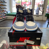 Jordan University Blue 1s Size 10