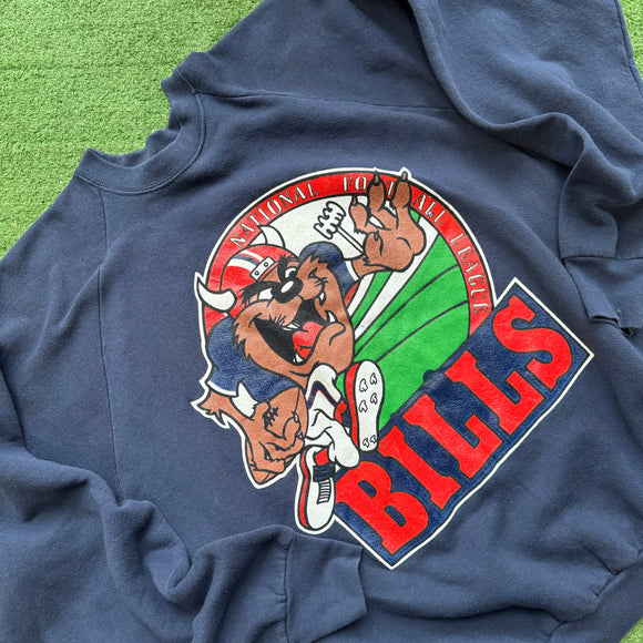 Vintage Buffalo Bills Taz Crewneck Size XL