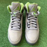 Jordan Green Bean 5s Size 9.5