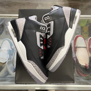 Jordan Black Cement 3s Size 8