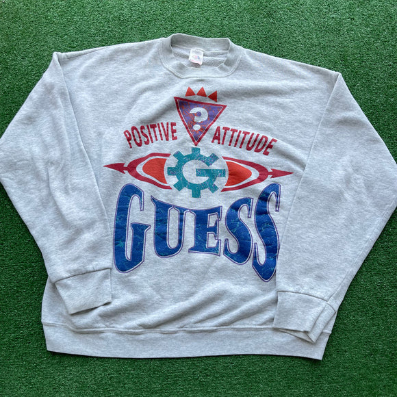 Vintage Guess Crewneck Size L