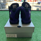 Jordan Court Purple 13s Size 8