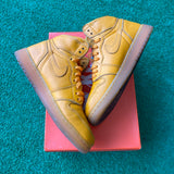 Jordan Gatorade Orange Peel 1s Size 7Y