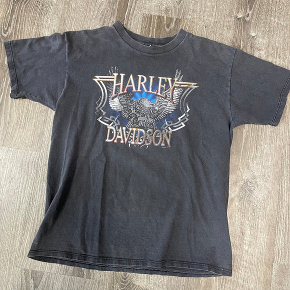 Vintage Harley Davidson Batavia Tee Size L