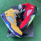 Jordan What The 5s Size 9.5