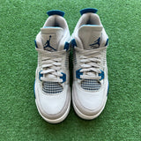 Jordan Military Blue 4s Size 6Y