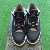 Jordan Dark Court Purple 3s Size 8