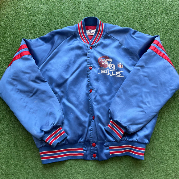 Vintage Buffalo Bills Satin Jacket Size XL