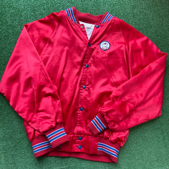 Vintage Buffalo Bills Satin Jacket Size XL