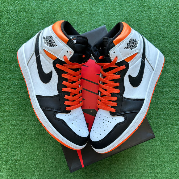 Jordan Electro Orange 1s Size 11