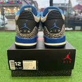 Jordan Sport Blue 3s Size 12