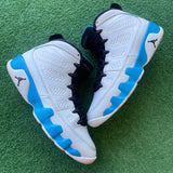 Jordan Powder Blue 9s. Size 8.5