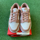 Nike Rose Whisper Low Dunk Size 6W/4.5M