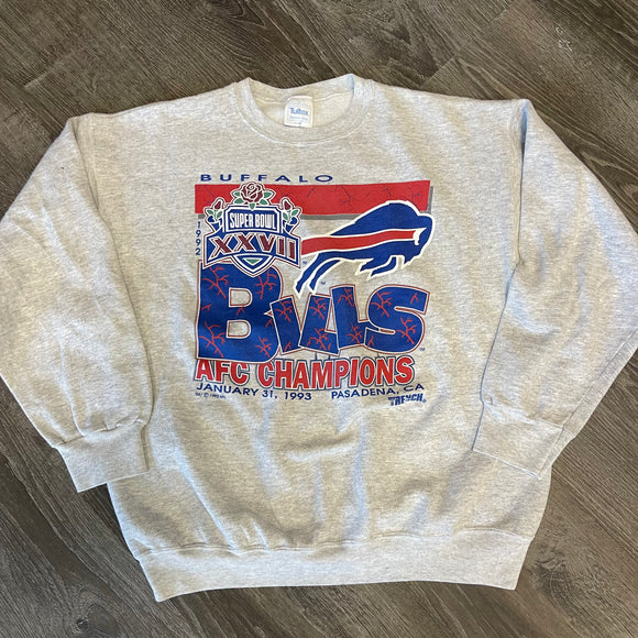 Vintage Buffalo Bills Super Bowl XXVII Crewneck Size L