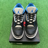 Jordan Sport Blue 3s Size 12