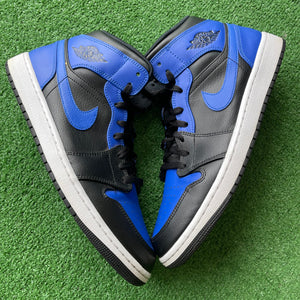 Jordan Hyper Royal Mid 1s Size 13