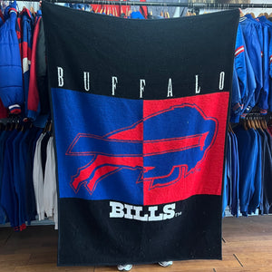 Vintage Buffalo Bills Throw Blanket