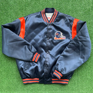 Vintage Chicago Bears Satin Jacket Size L